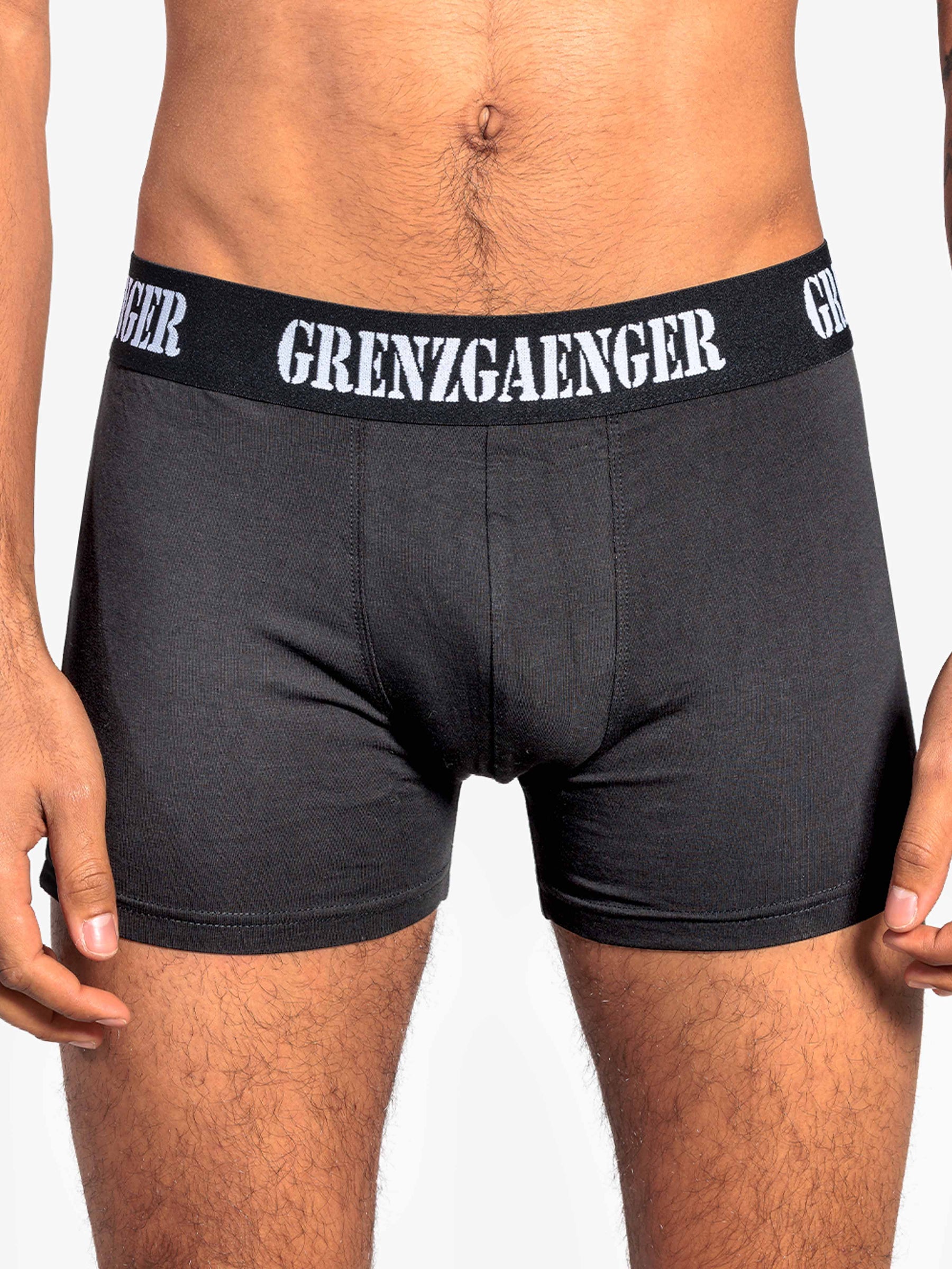 Boxershorts (2 pairs) charcoal grey