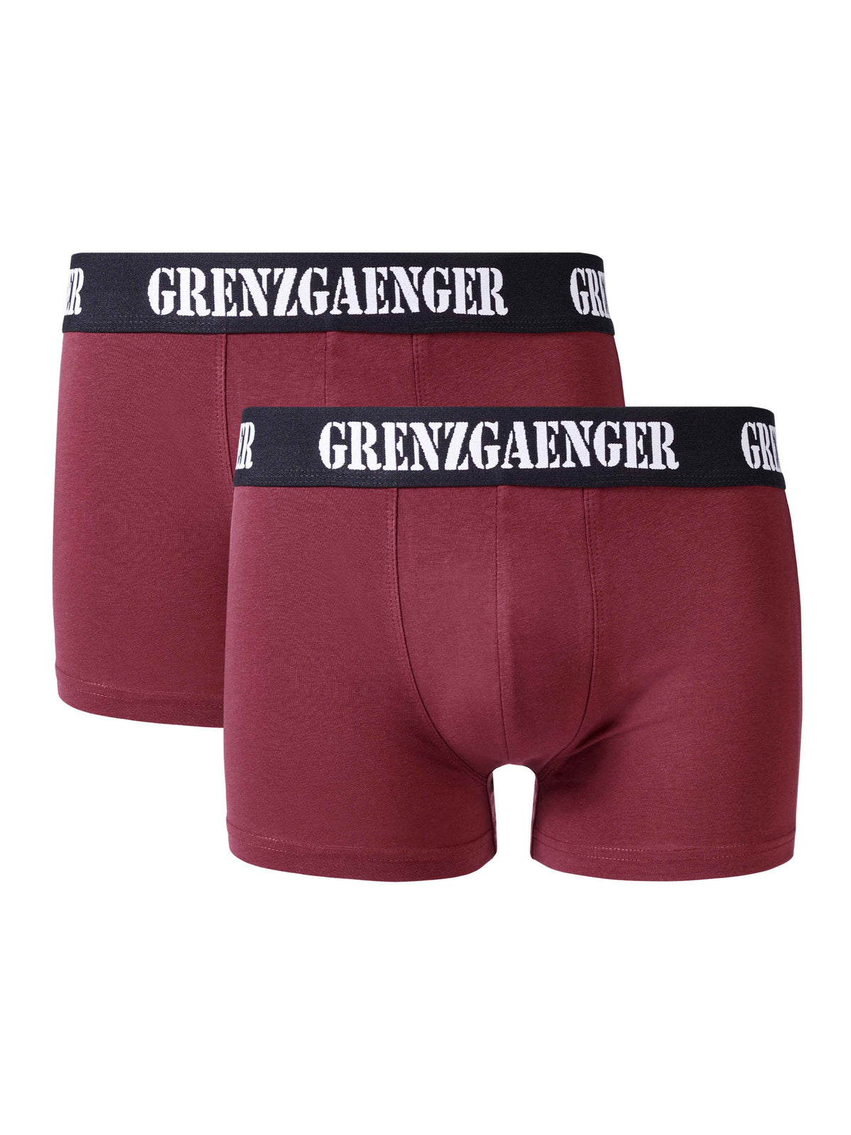 Boxershorts (2 pairs) dark red