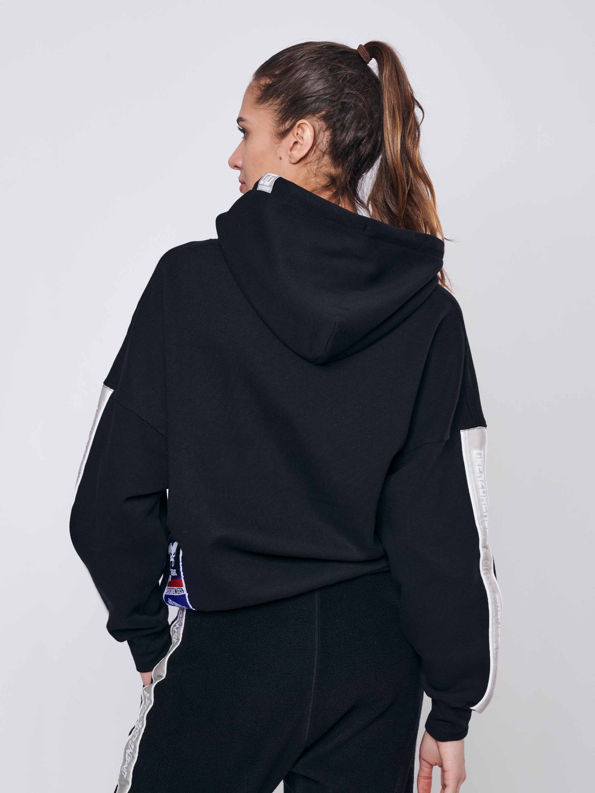Box Hoodie Women Black