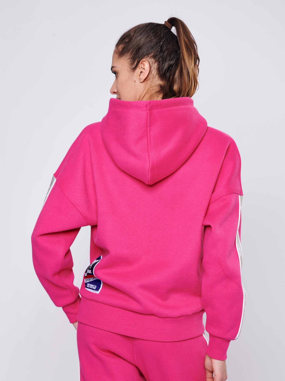 Box Hoodie Women Pink