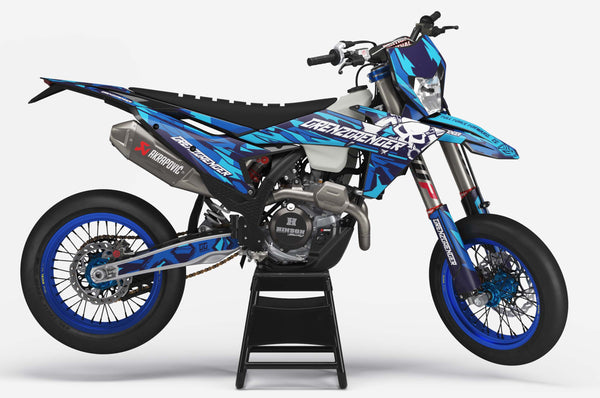 Grafica Endurance Blu opaco