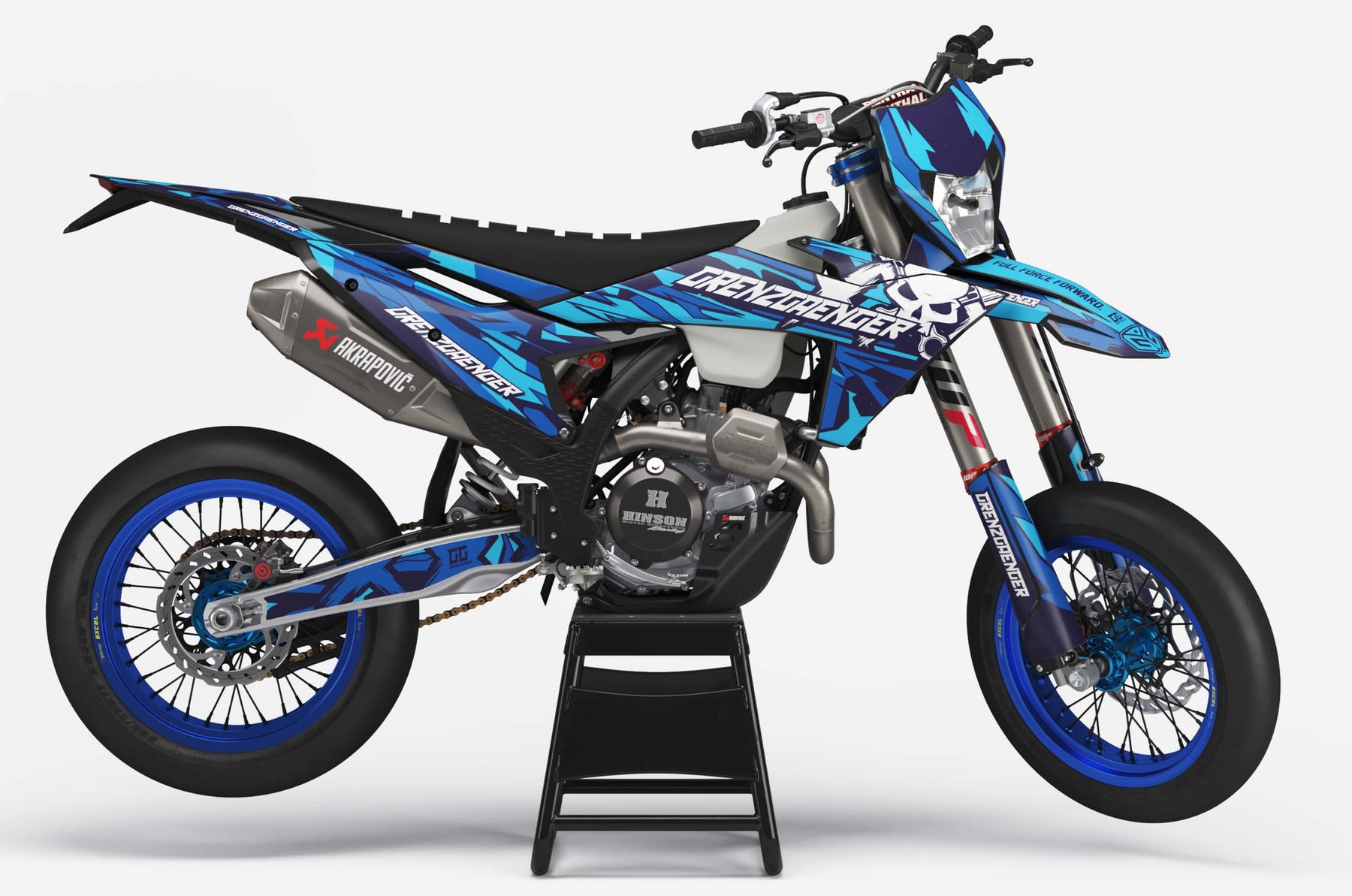 Endurance Graphics Mat Blue