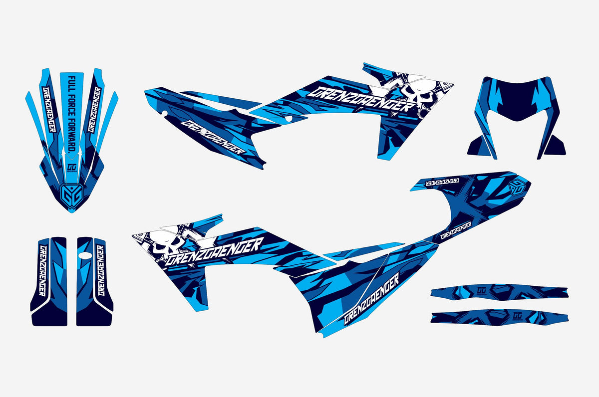 Endurance Graphics Mat Blue