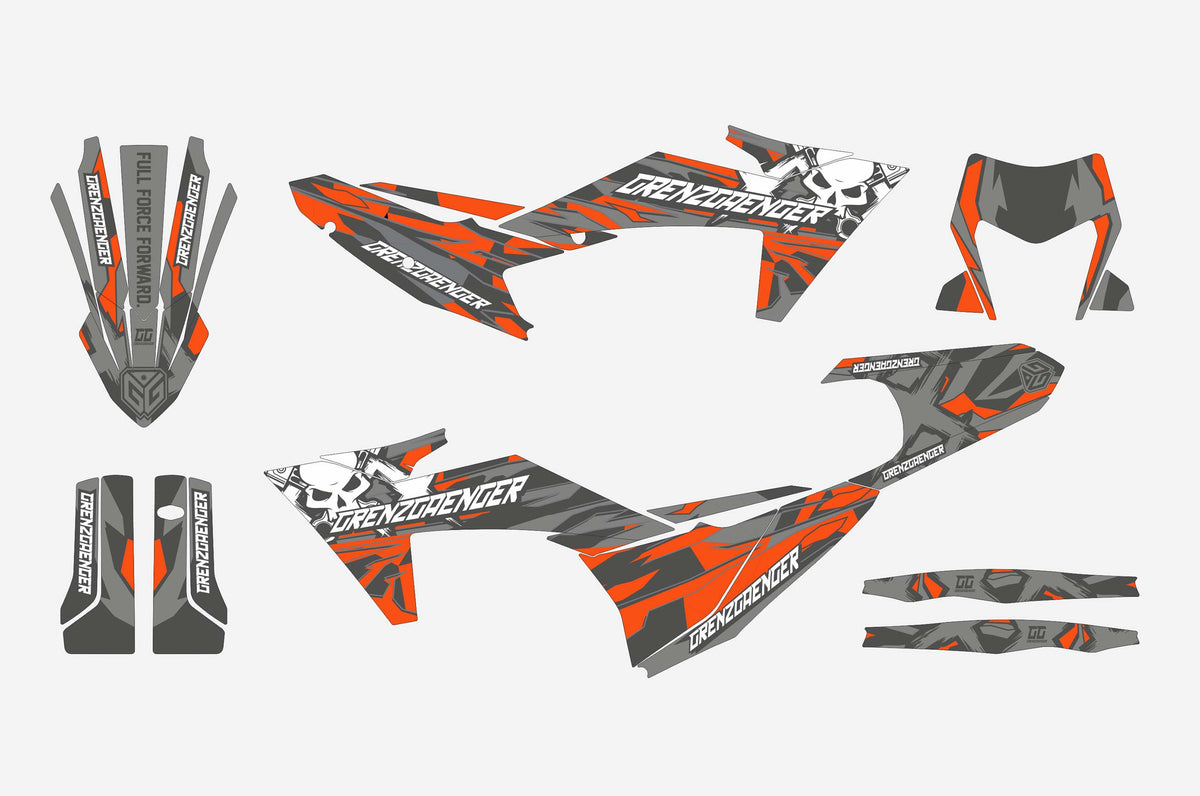 Endurance Graphics Mat Orange