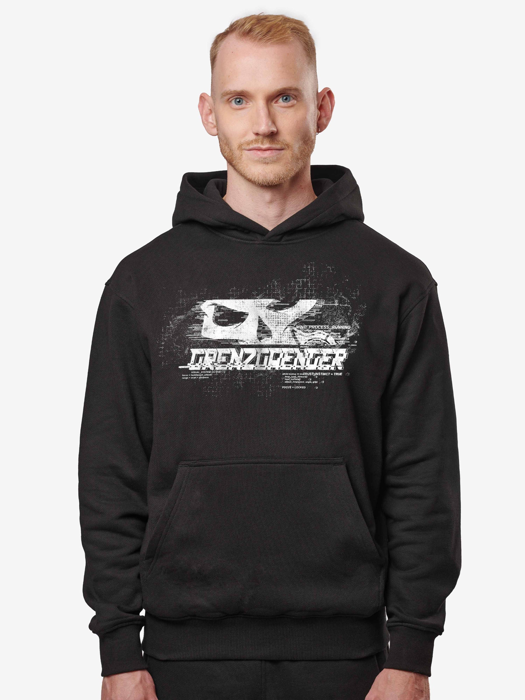 Grenzgaenger Glitch System Hoodie