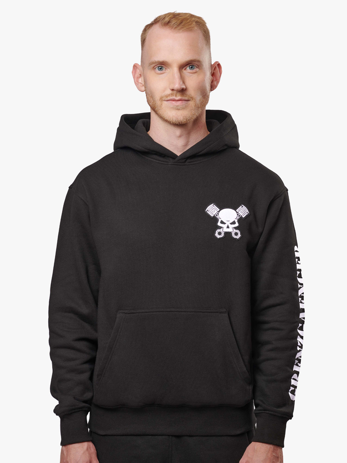 Grenzgaenger Skull Hoodie
