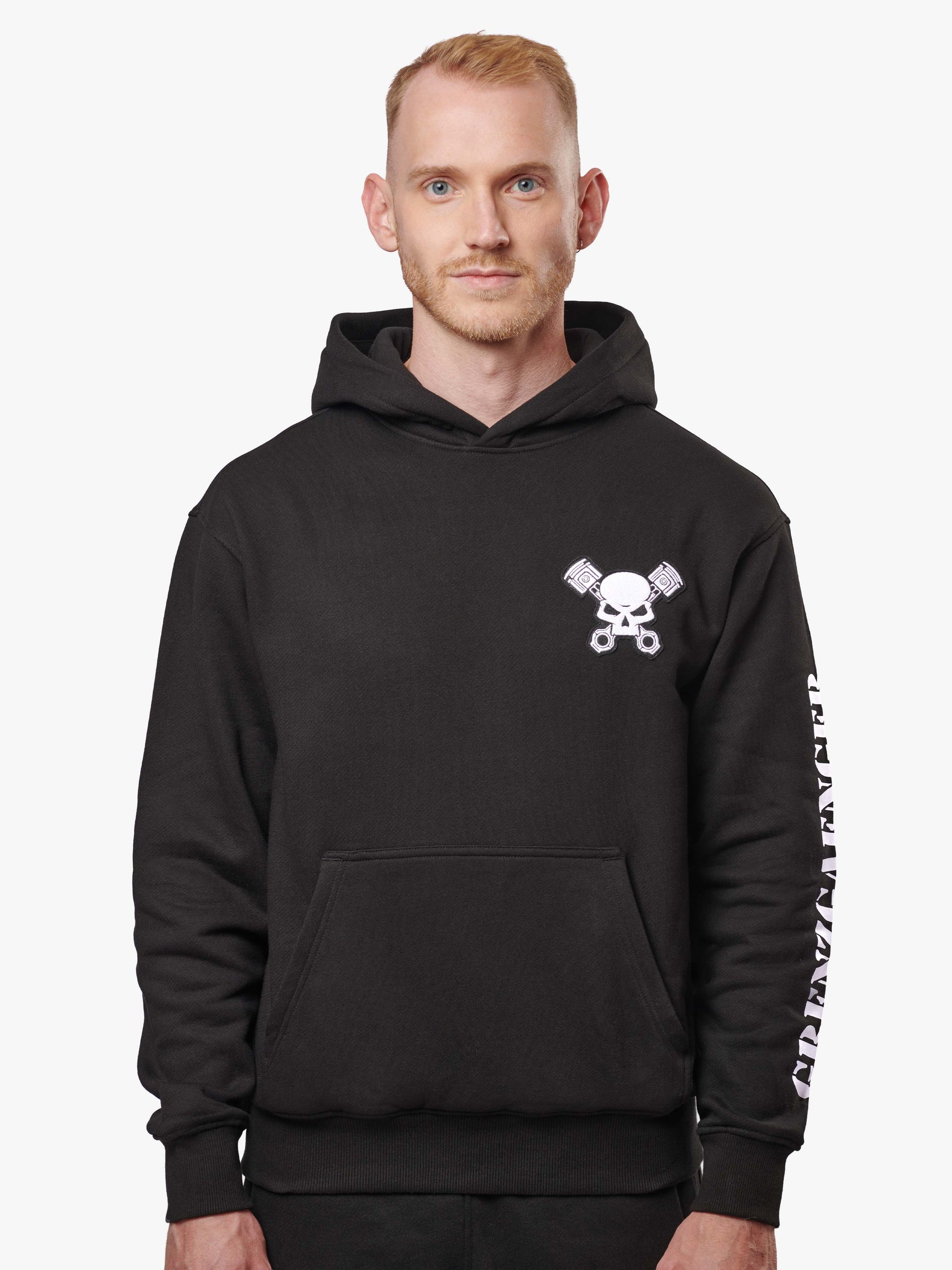 Grenzgaenger Skull Hoodie
