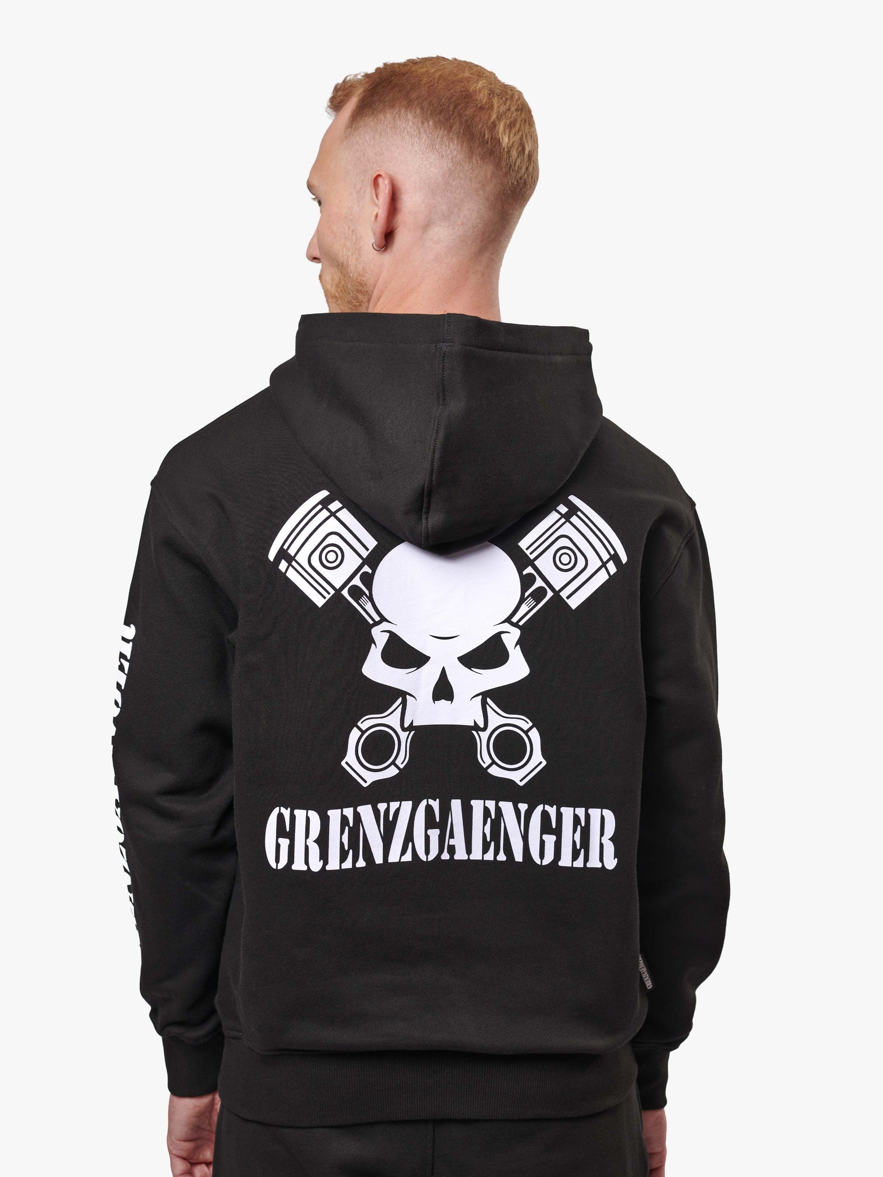 Grenzgaenger Skull Hoodie