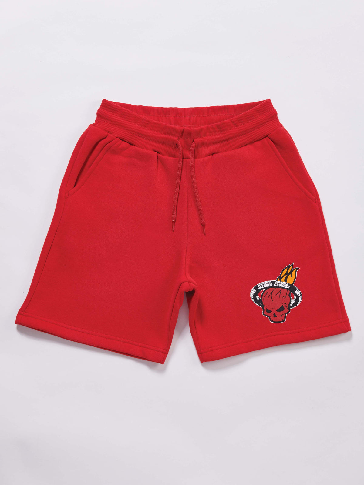 Halo Shorts Red