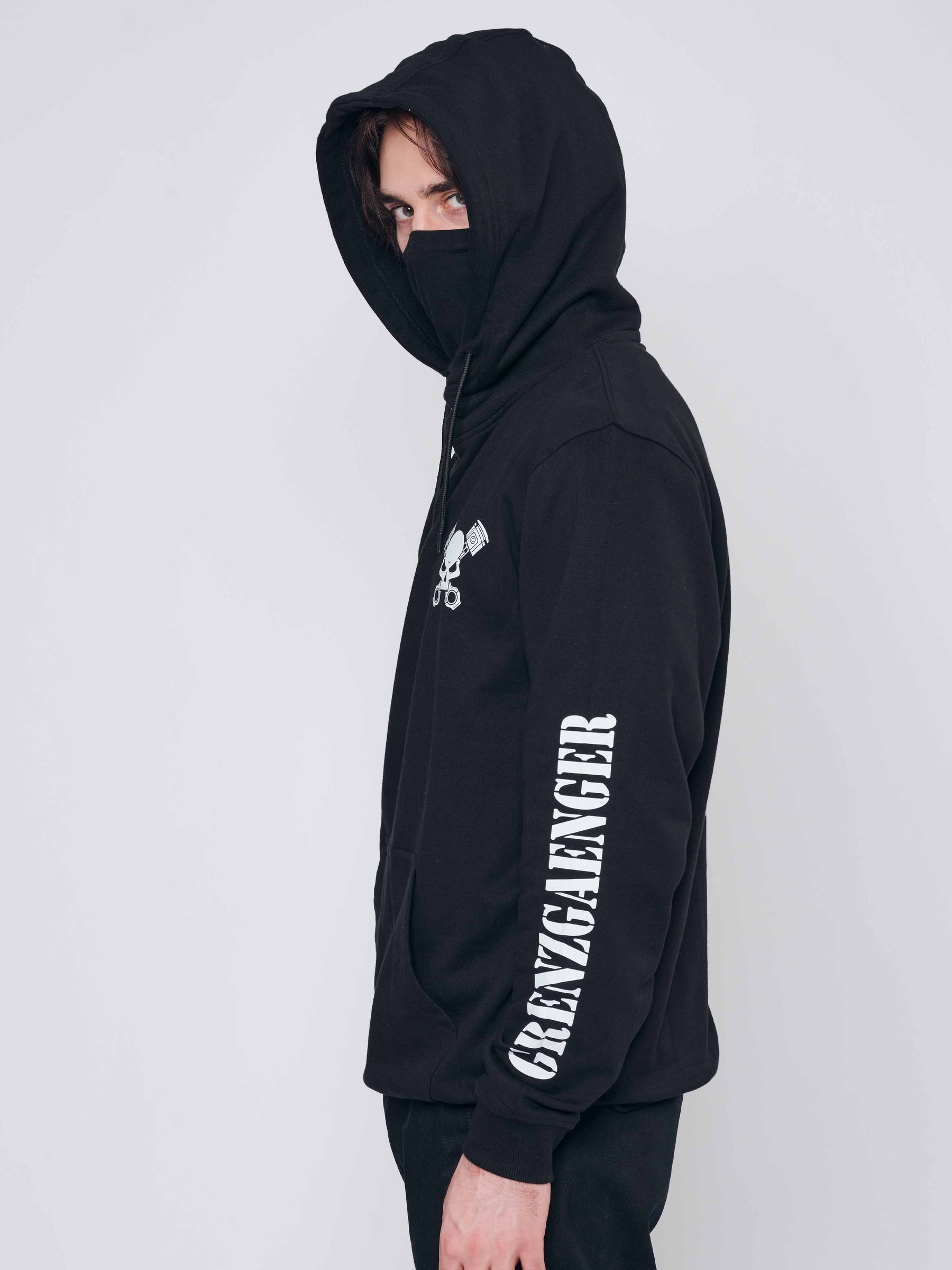Masked Skull Hoodie