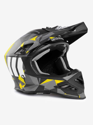 MX Race Helmet Yellow