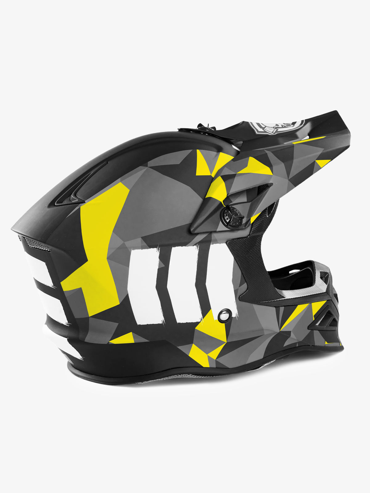 MX Race Helmet Yellow
