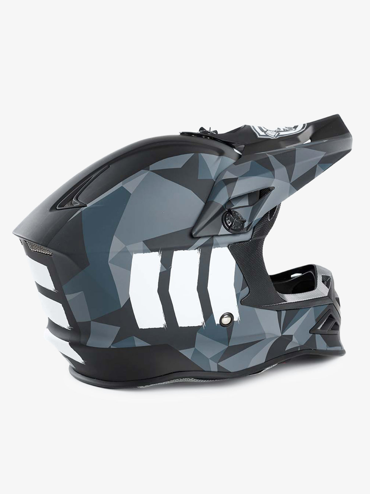 MX Race Helmet Grey