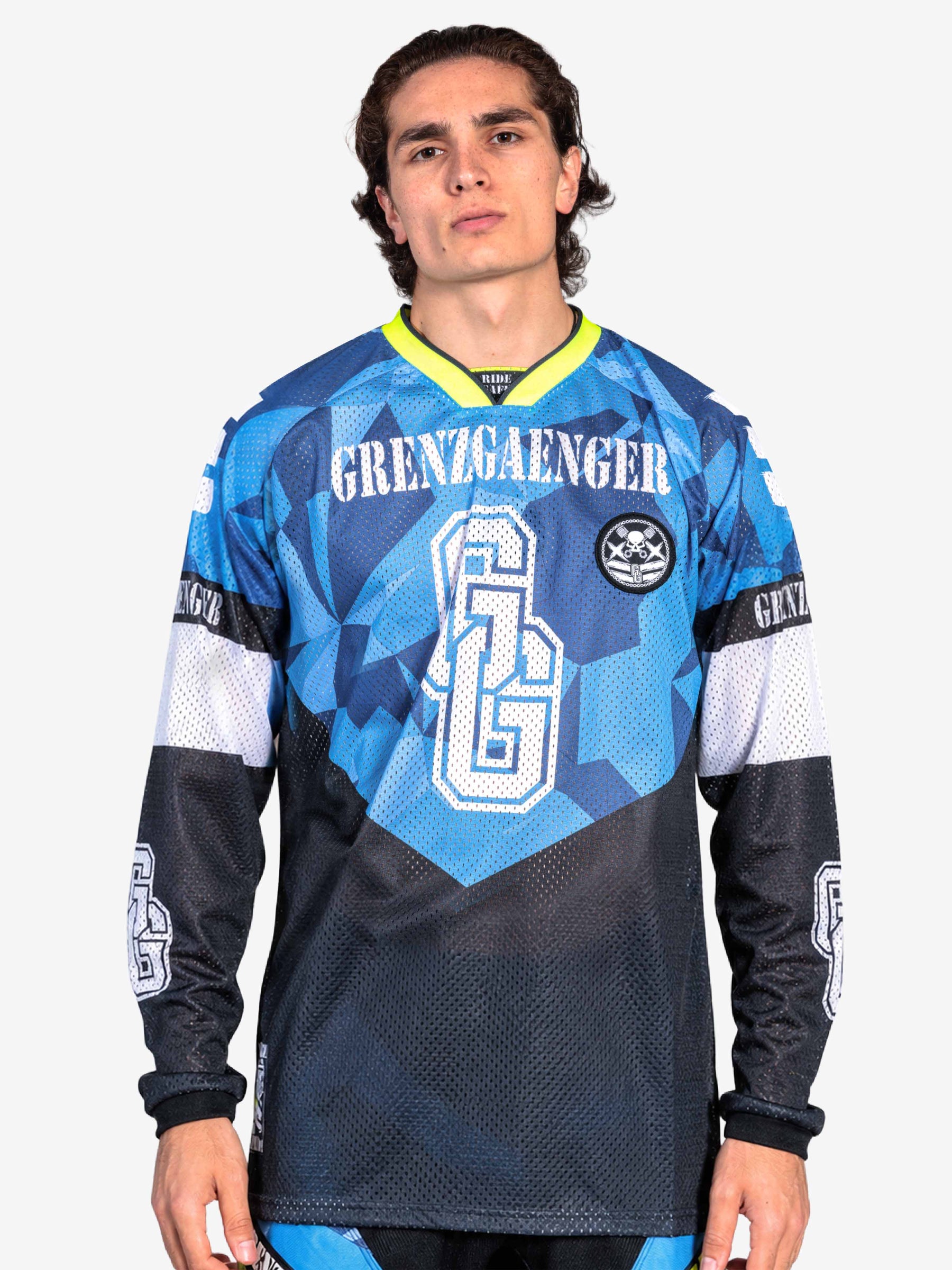 MX Race Jersey Blue