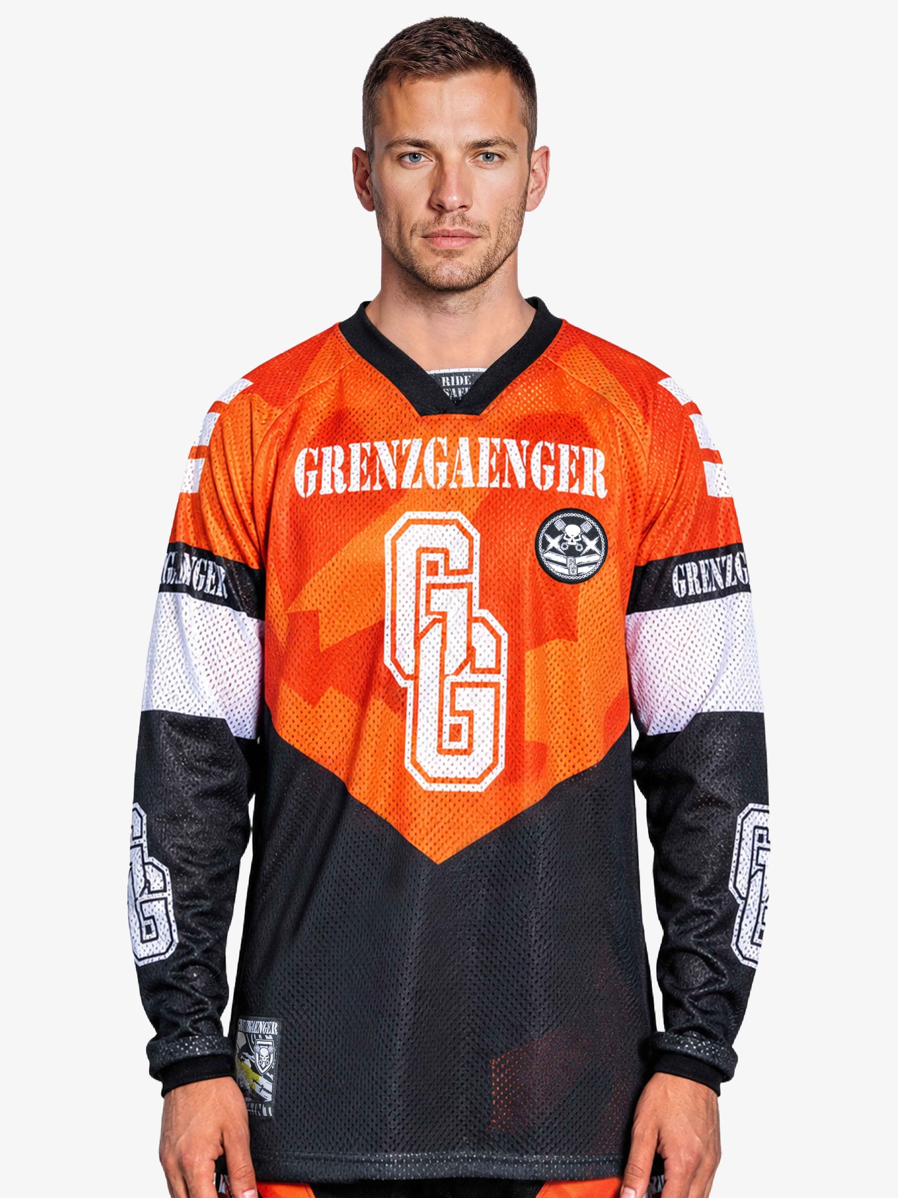 MX Race Jersey Orange