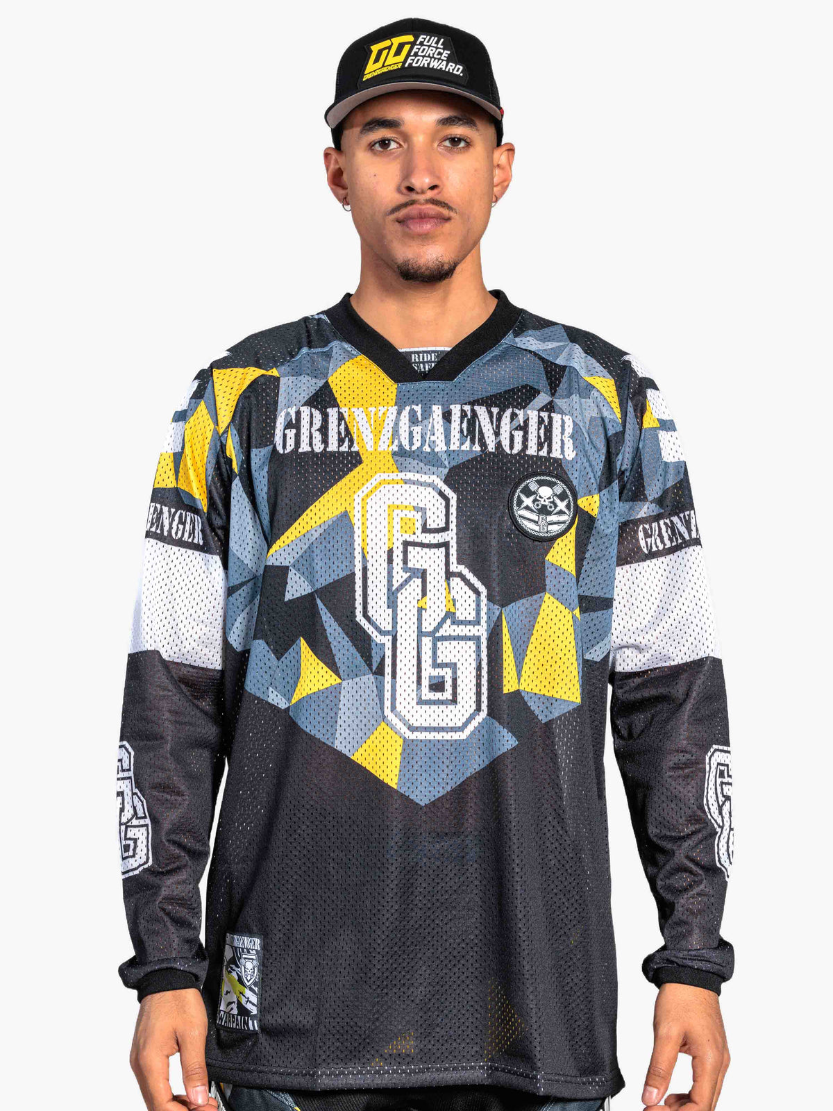 MX Race Jersey Yellow
