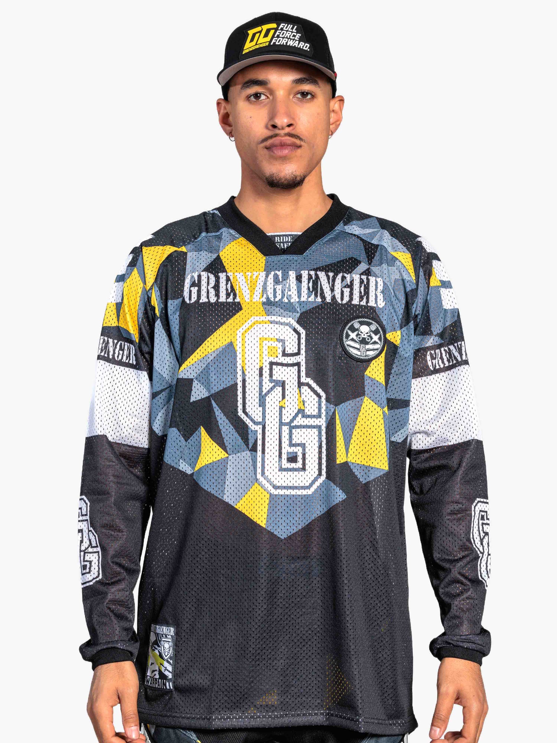 MX Race Jersey Yellow