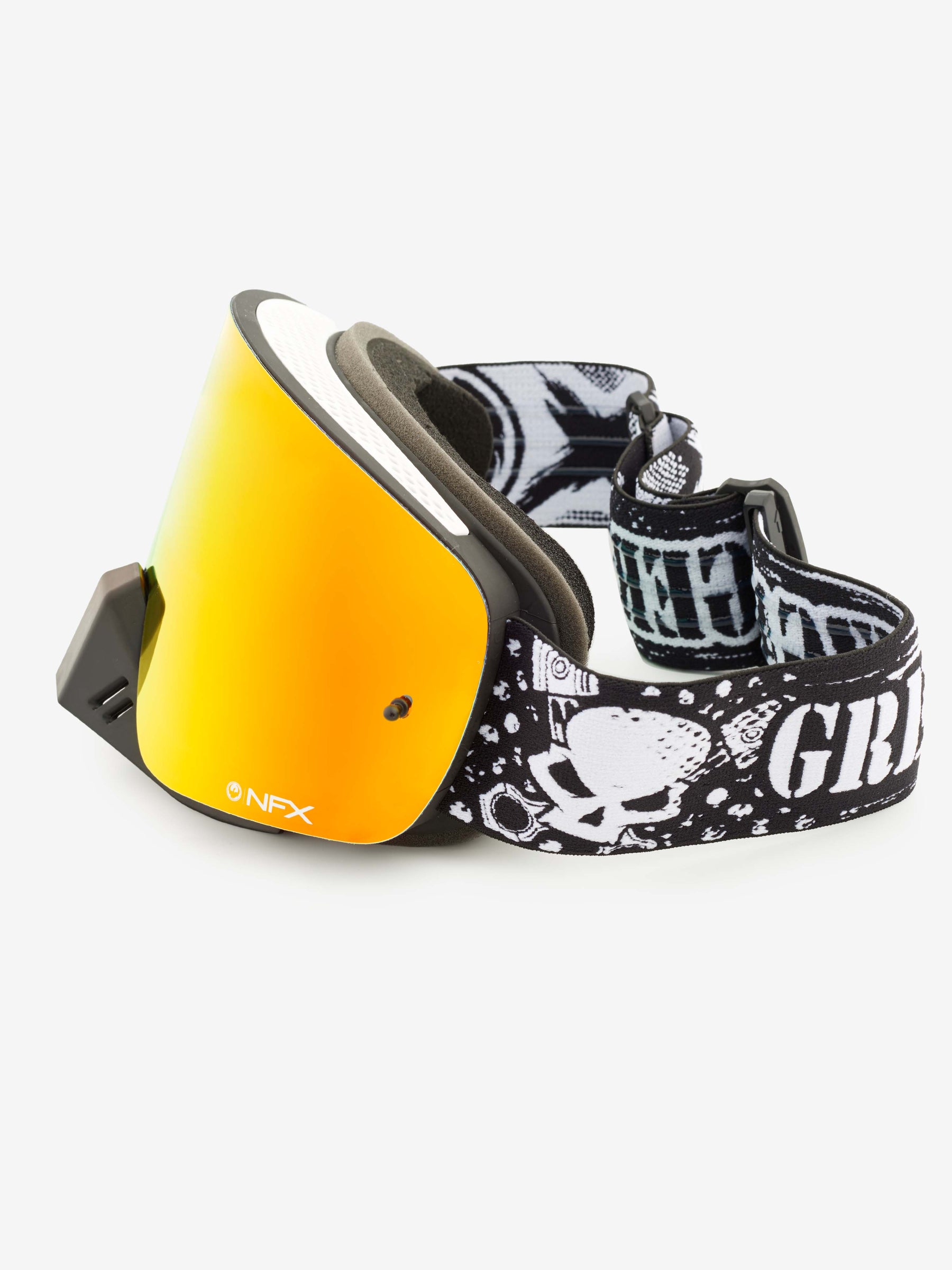 nfx goggles mx glas Grenzgaenger NFX MX goggles with anti-fog & UV protection red