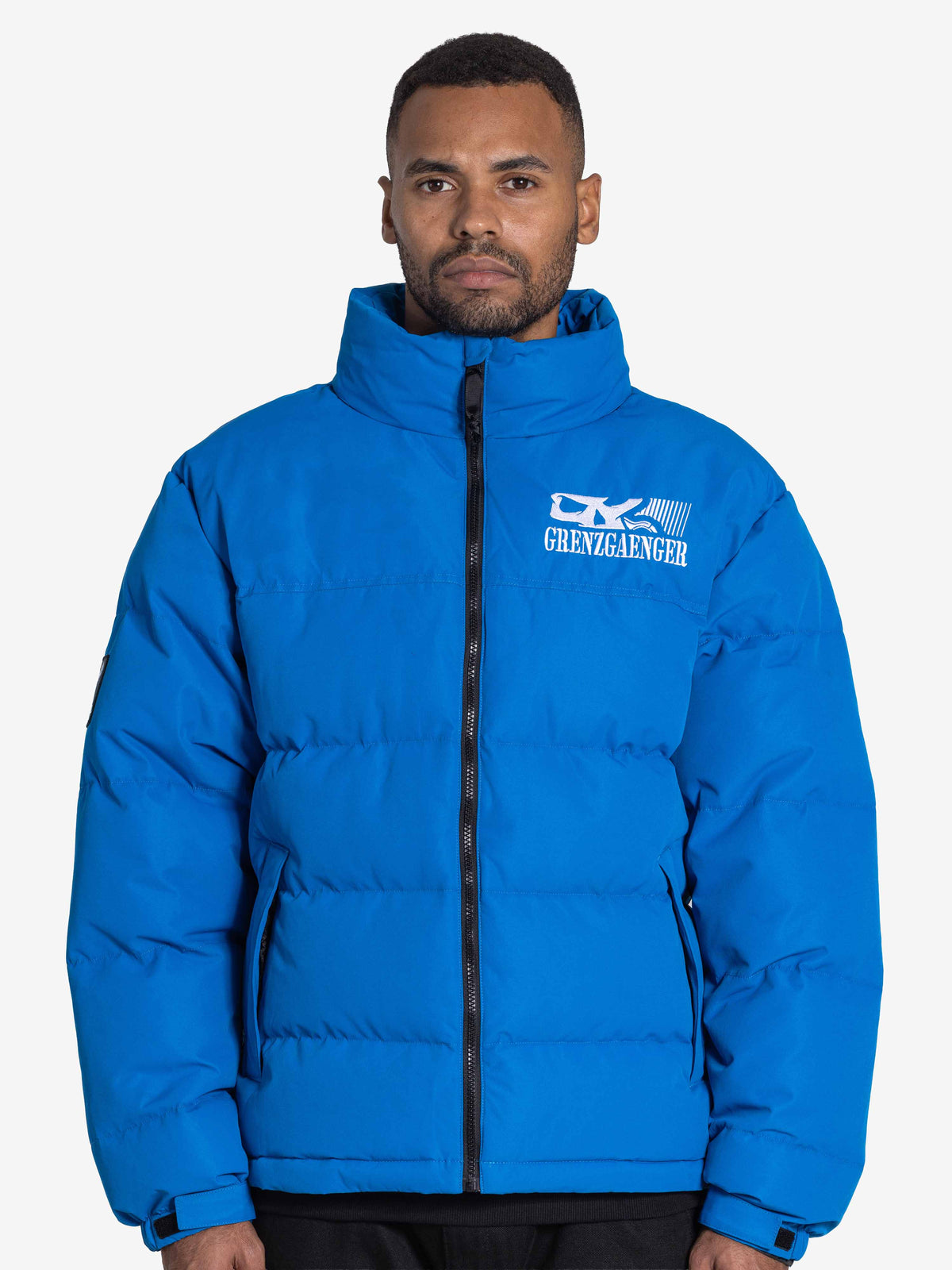 Grenzgaenger Puffer - blue