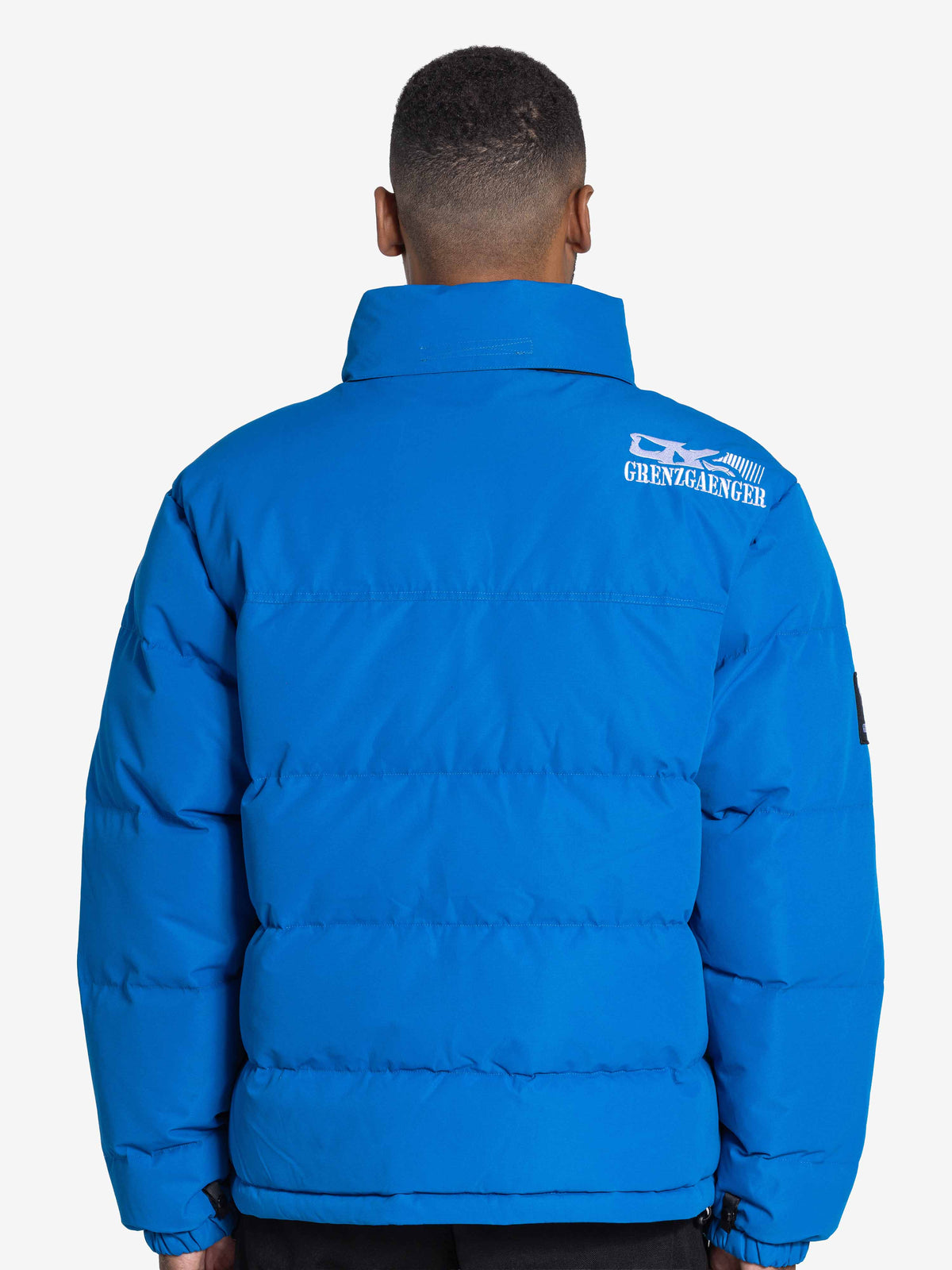 Grenzgaenger Puffer - blue