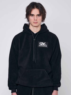 Sherpa  Hoodie Black