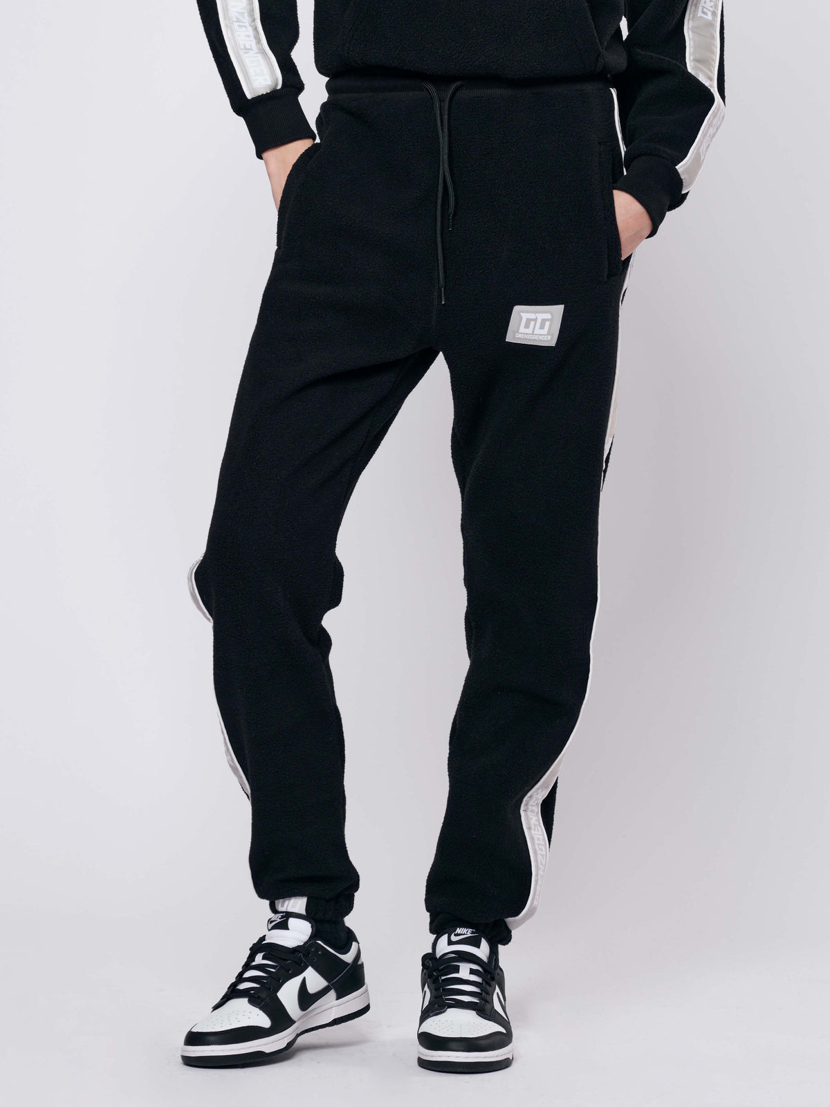Sherpa Sweatpants Women Black