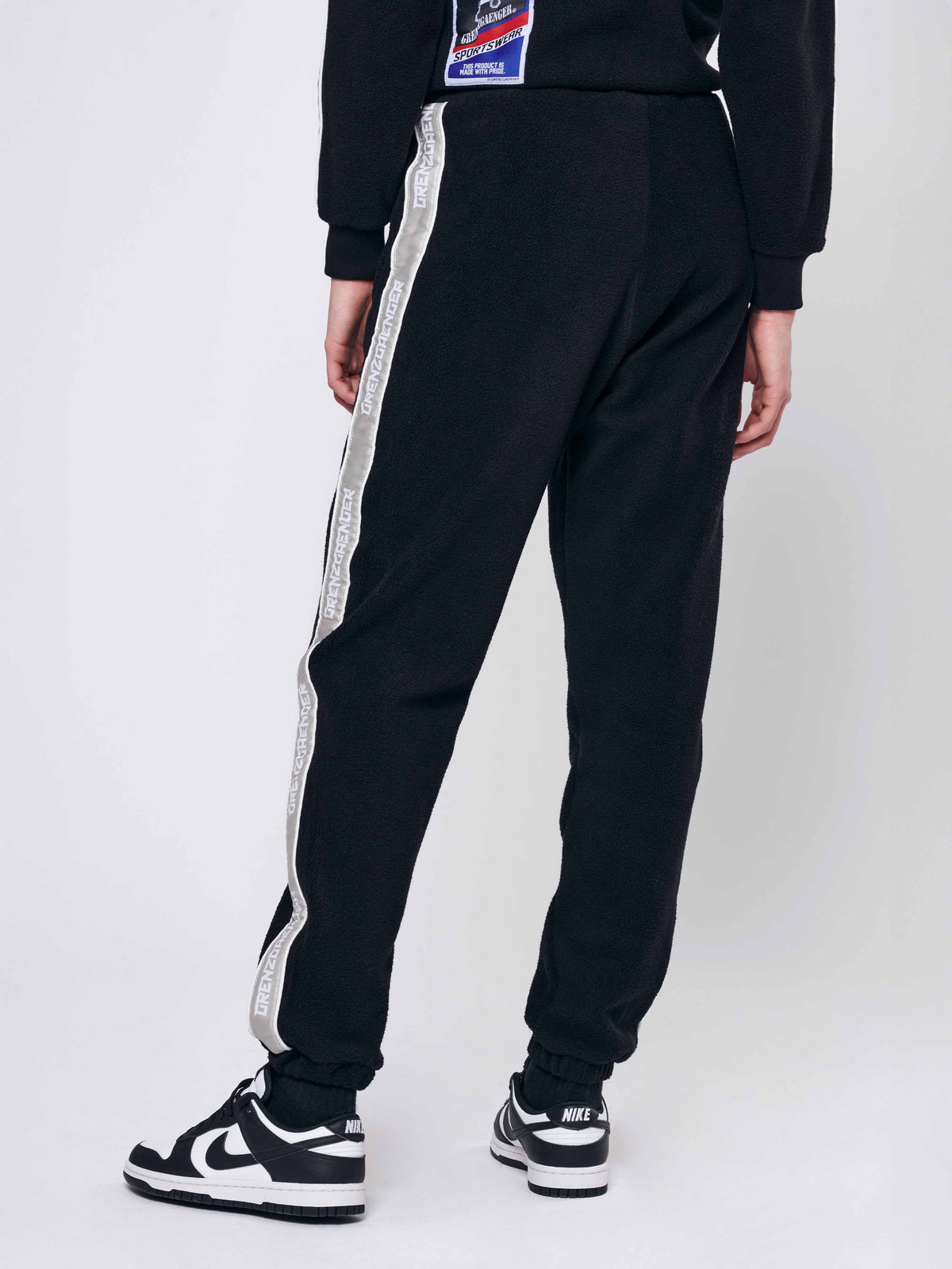Sherpa Sweatpants Women Black