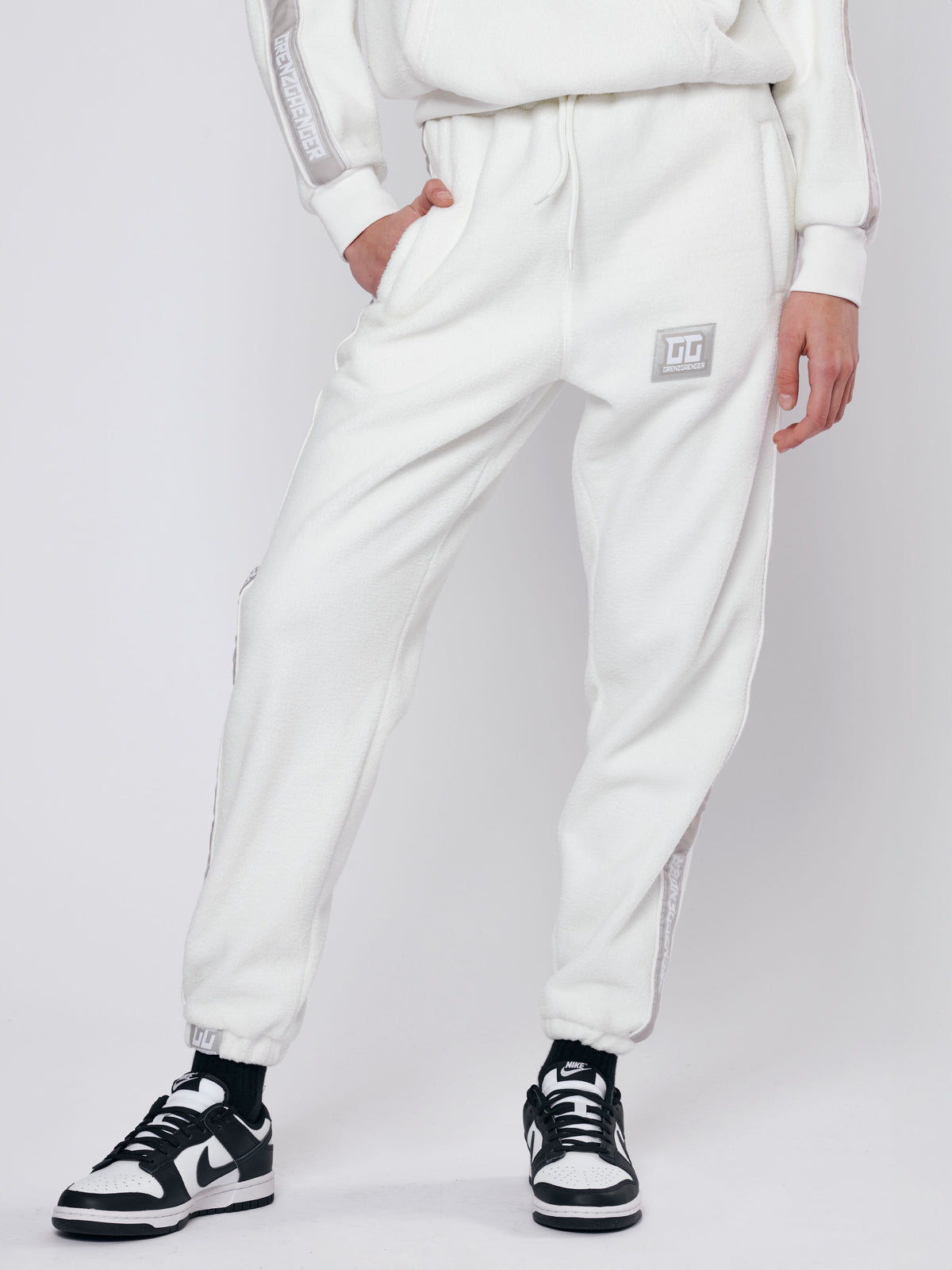 Sherpa Sweatpants Women White