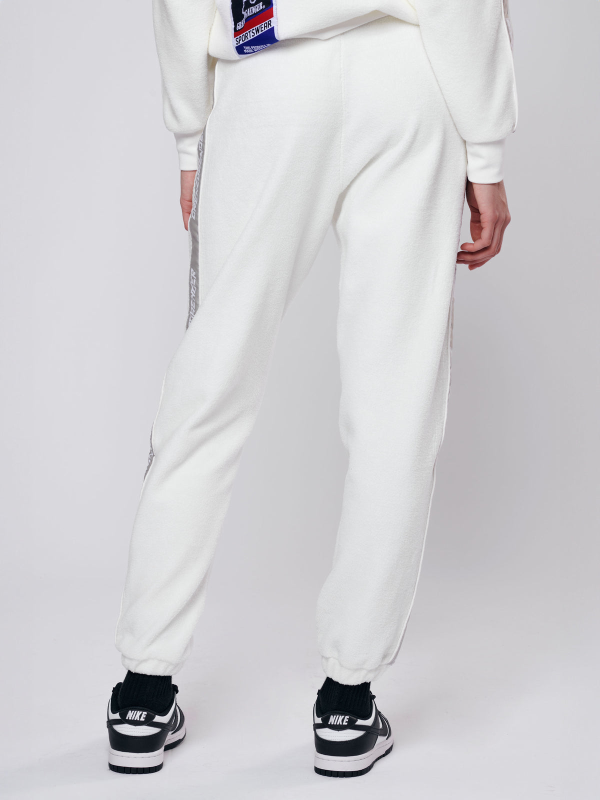 Sherpa Sweatpants Women White