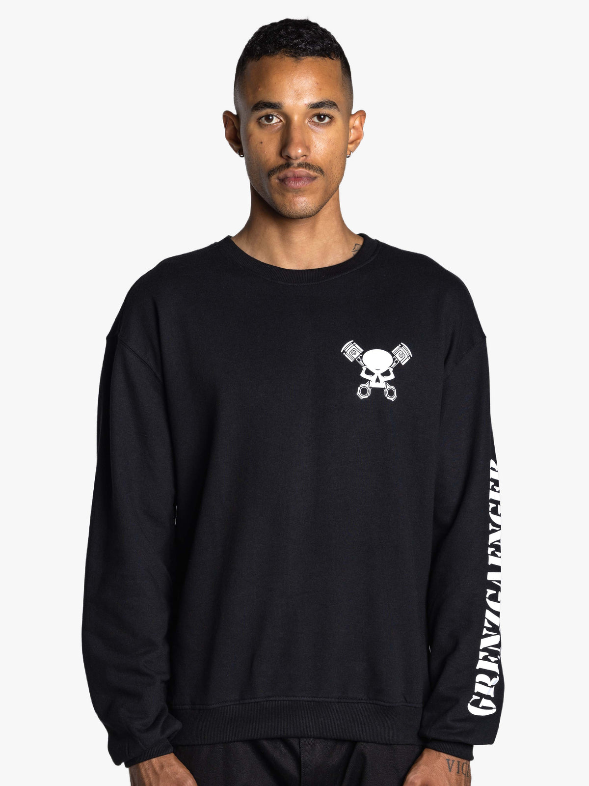 Skull Crewneck Black