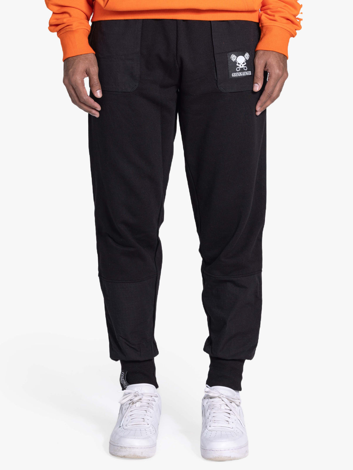 Skull Jogpants Black