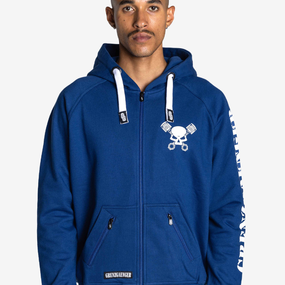 Grenzgaenger Shop | Skull Zipper