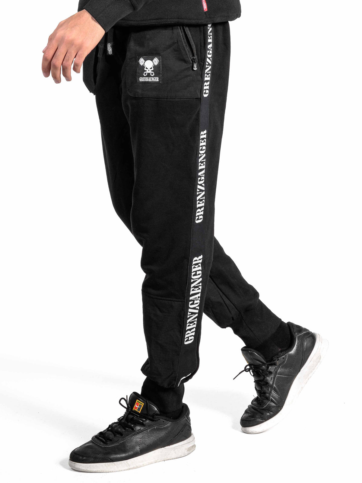 Skull Jogpants Black