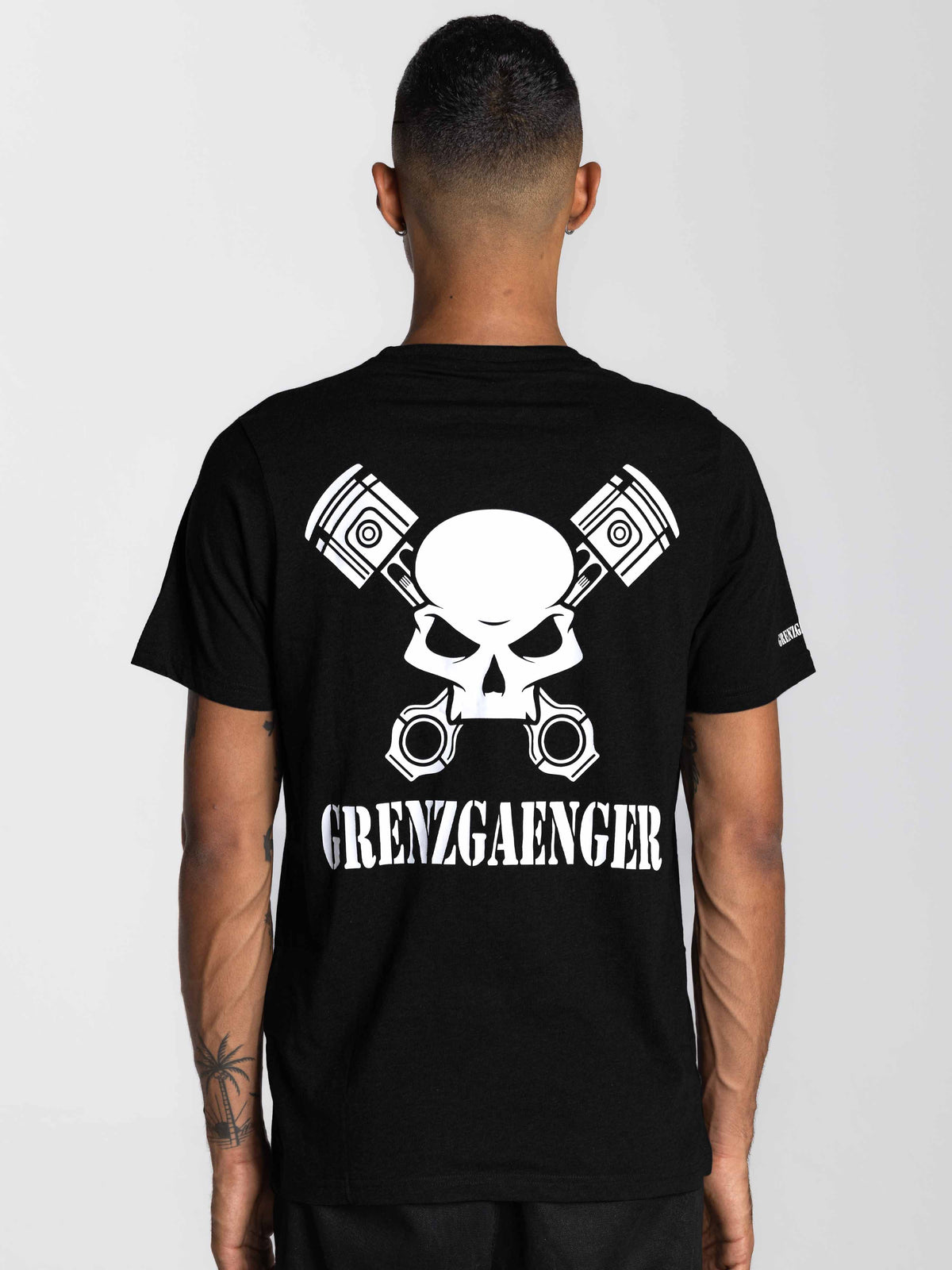 Skull Tee Men Black