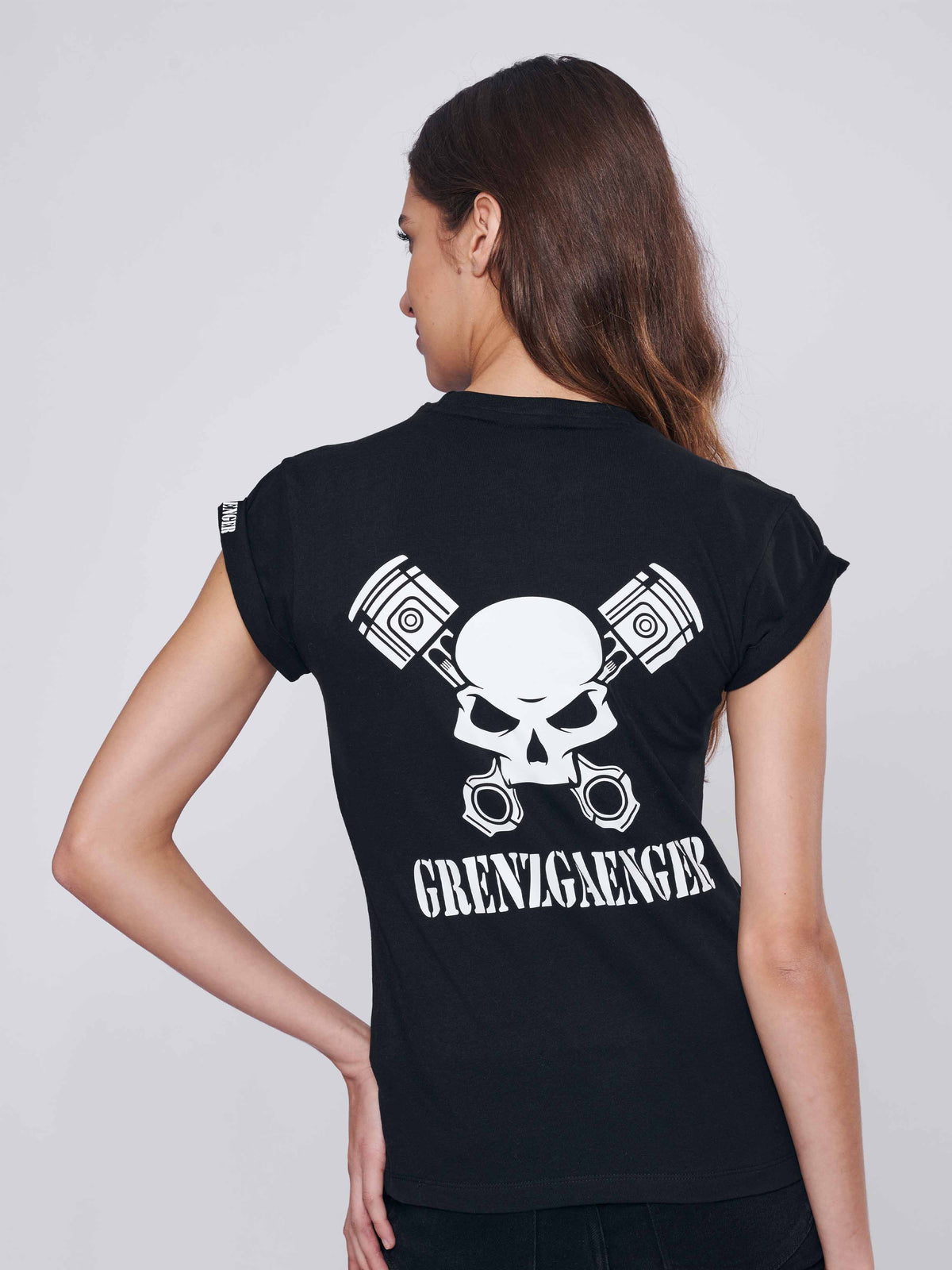 Skull Tee Women Black
