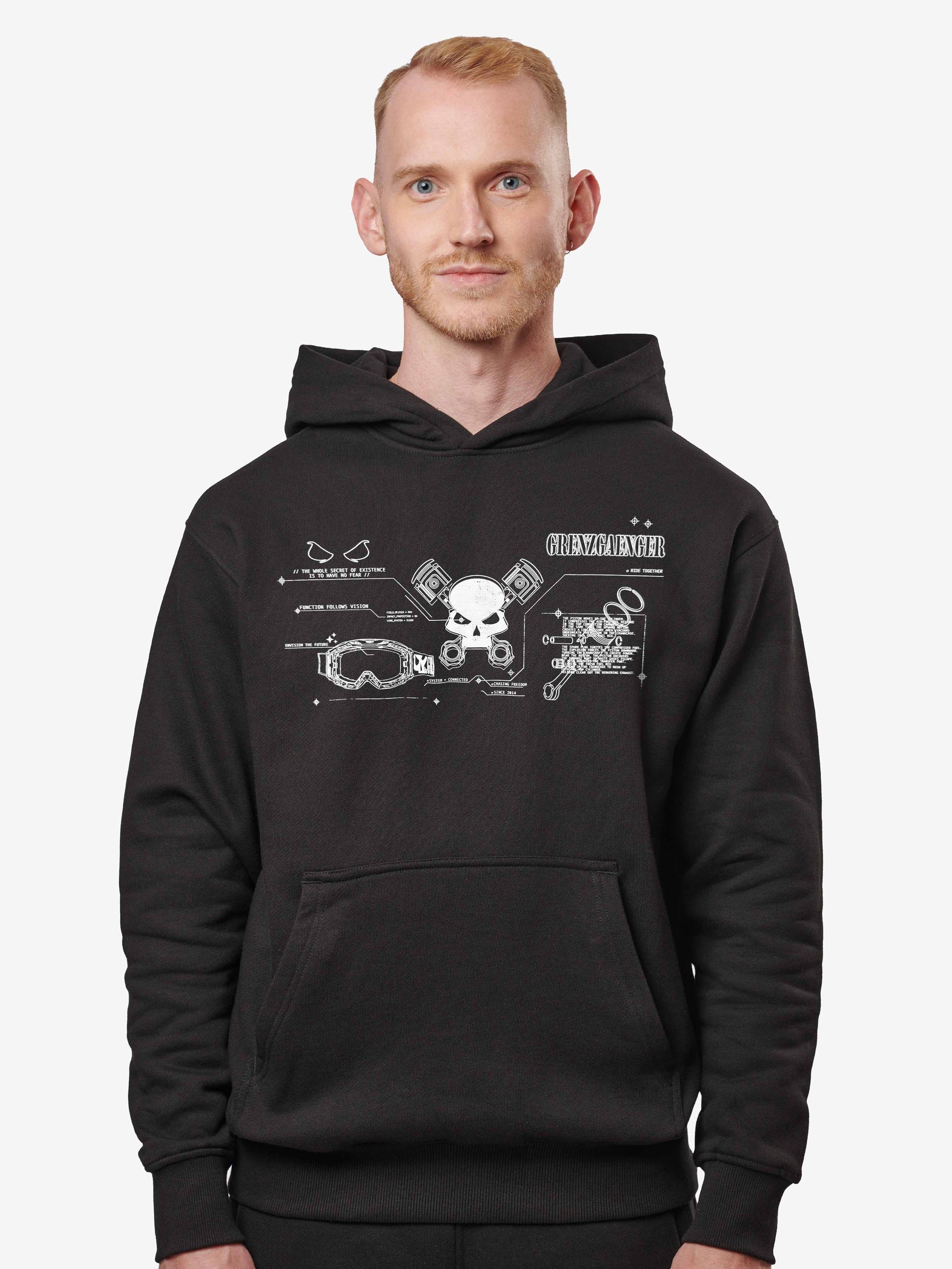 24h Grenzgaenger Specs Hoodie
