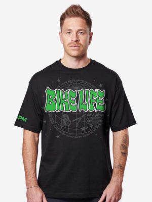 Bikelife Tee Green/Black