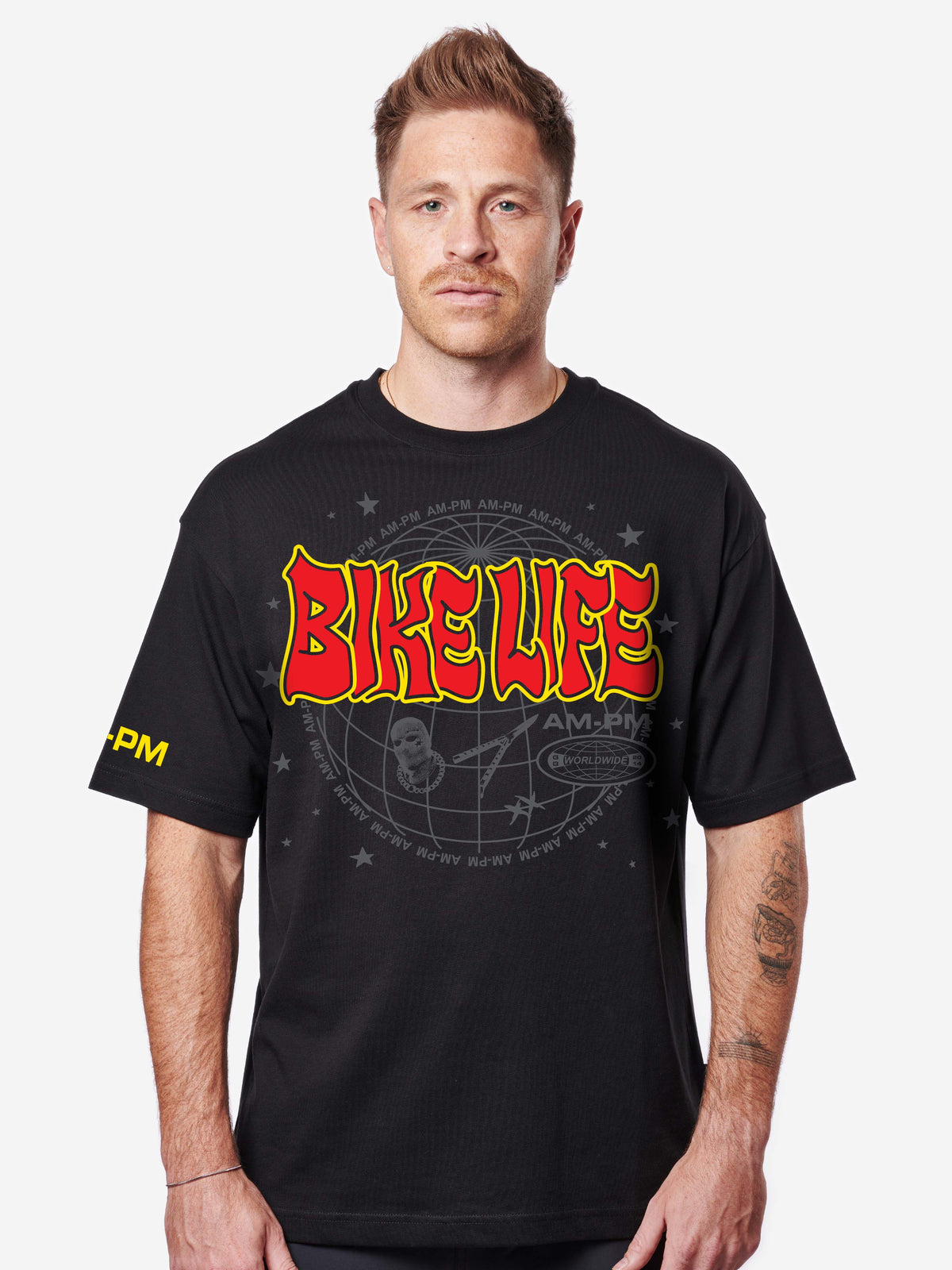 Bikelife Tee Red/Black