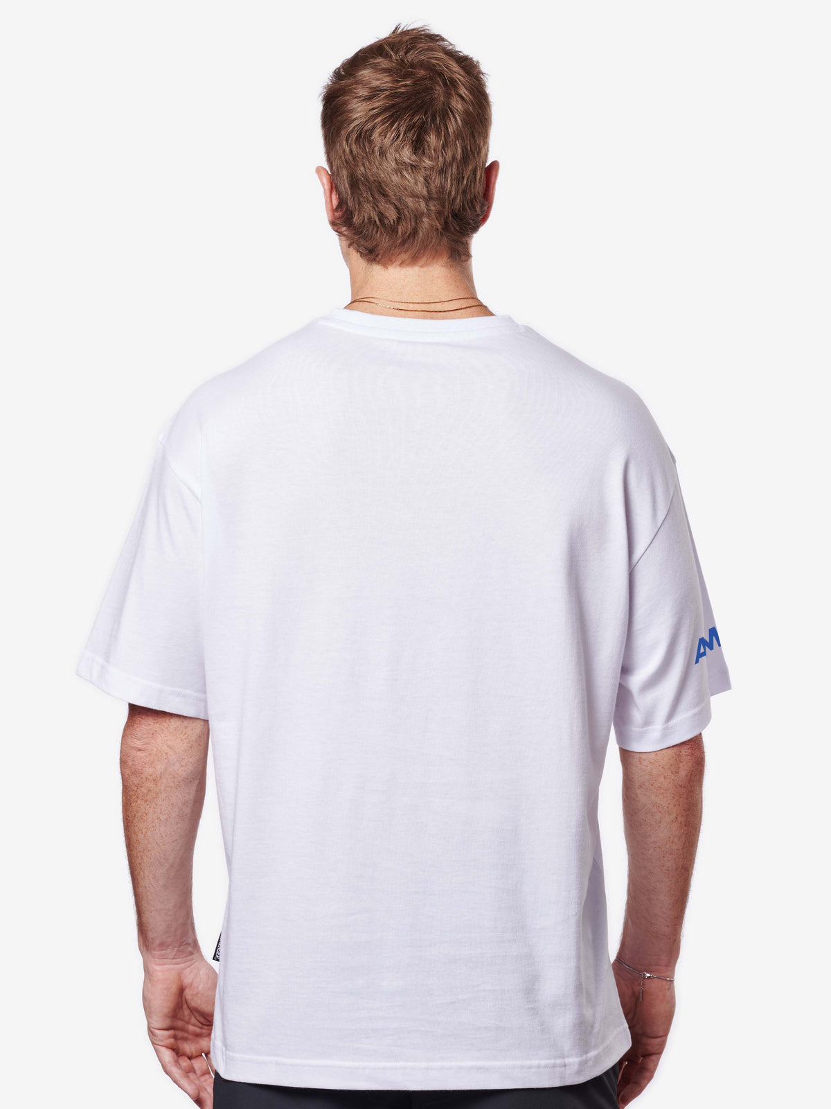 Bikelife Tee Blue/White