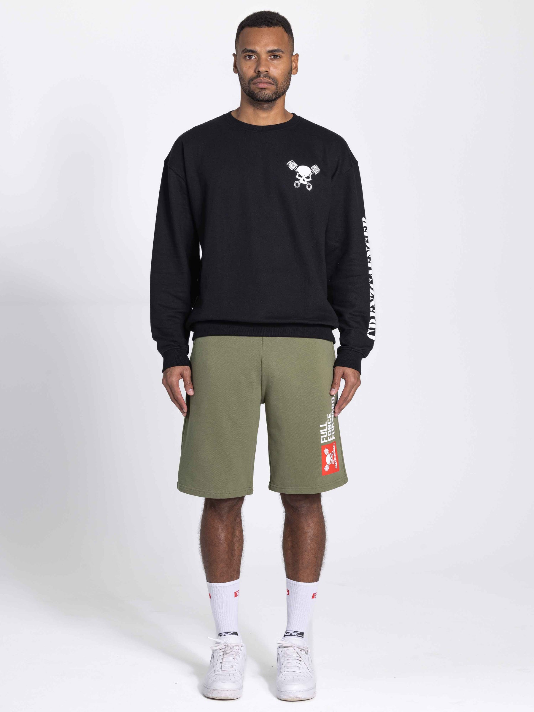 Triple F Shorts olive green