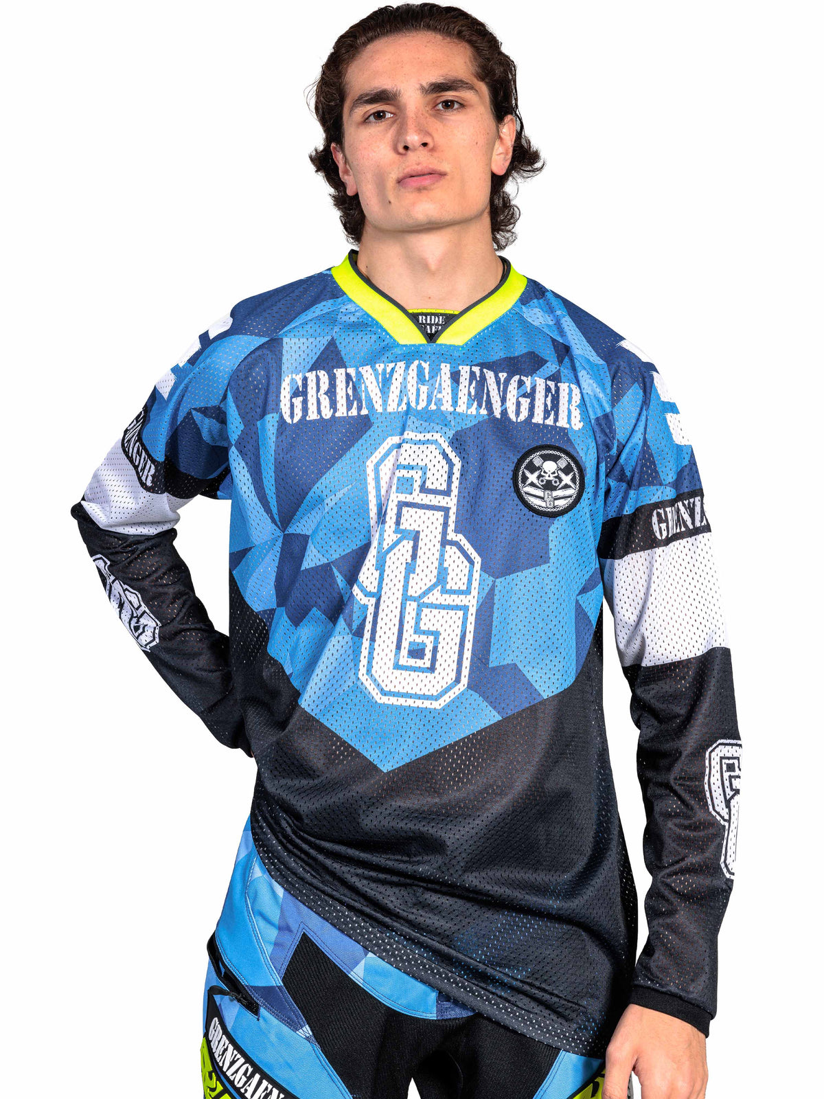 MX Race Jersey Blue