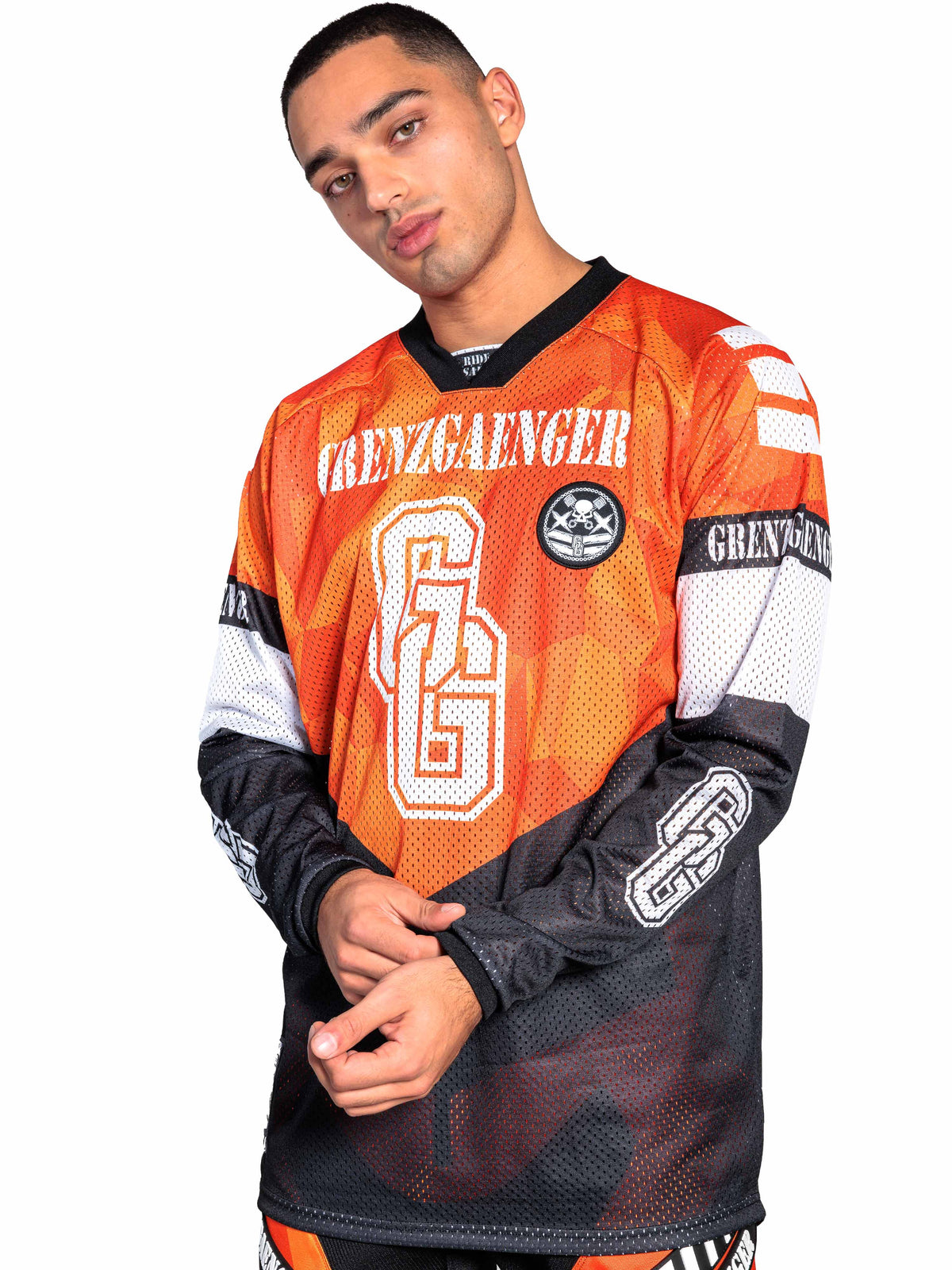MX Race Jersey Orange