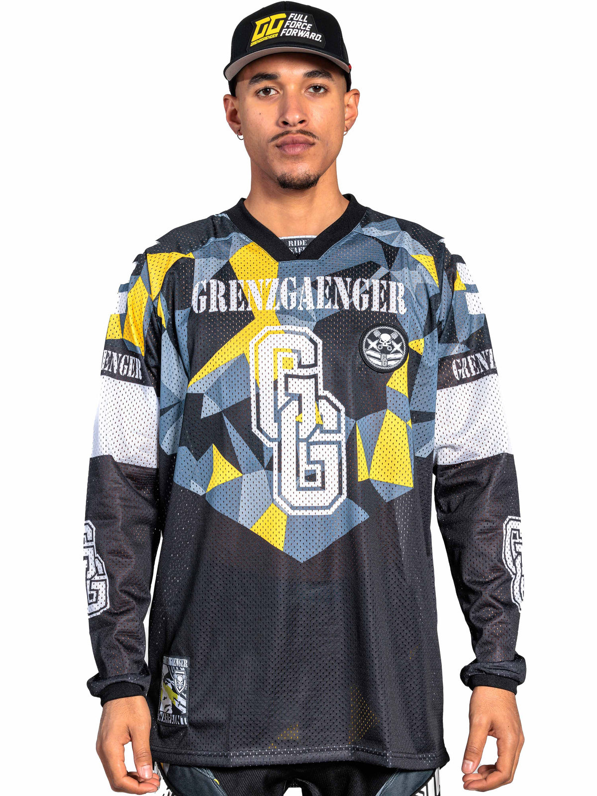 MX Race Jersey Yellow