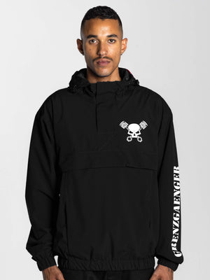 Skull Windbreaker Black