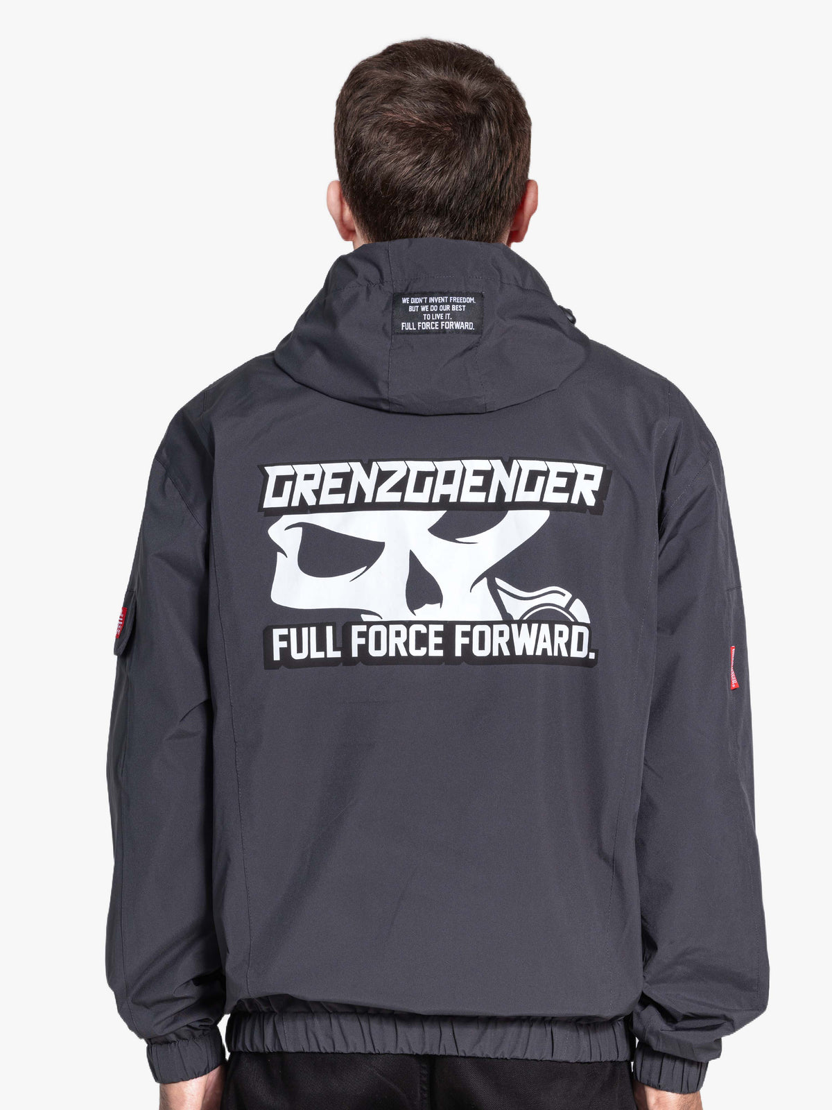 Windbreaker charcoal grey